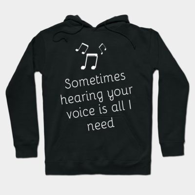 Sometimes Hearing Your Voice Is All I Need Lovely  Hoodie Official Omar Apollo Merch