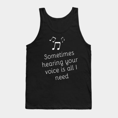 Sometimes Hearing Your Voice Is All I Need Lovely  Tank Top Official Omar Apollo Merch