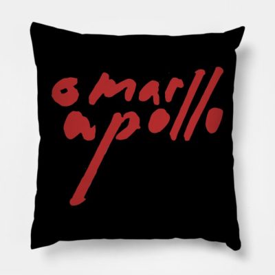 Omar Apollo Throw Pillow Official Omar Apollo Merch