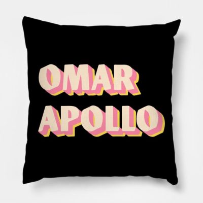 Omar Apollo Throw Pillow Official Omar Apollo Merch