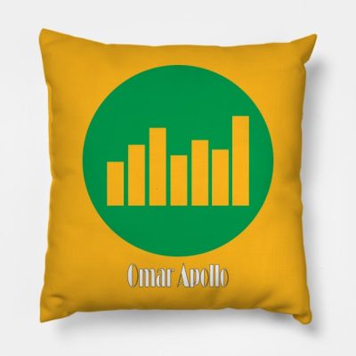 Omar Apollo Throw Pillow Official Omar Apollo Merch