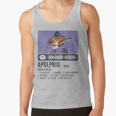 Omar Apollo Tank Top Official Omar Apollo Merch