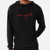 Red Logo Of Omar American And Sza World Hoodie Official Omar Apollo Merch