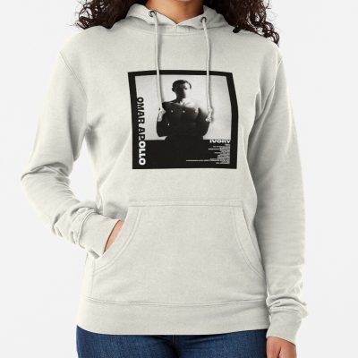 Ivory Omar Apollo Hoodie Official Omar Apollo Merch