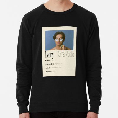 Ivory Poster Sweatshirt Official Omar Apollo Merch