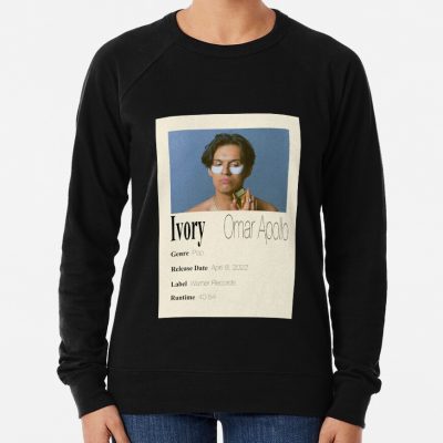 Ivory Poster Sweatshirt Official Omar Apollo Merch