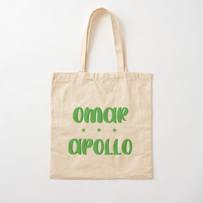 Omar Apollo Green Tote Bag Official Omar Apollo Merch