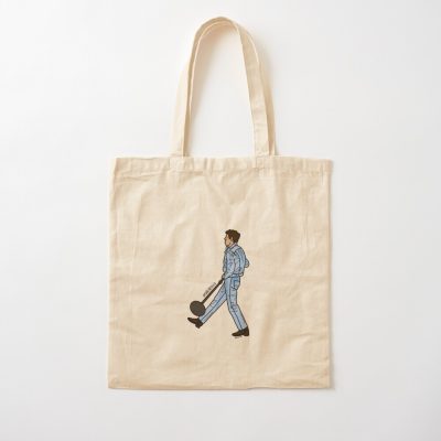 Omar Apollo Blue Suit Tote Bag Official Omar Apollo Merch