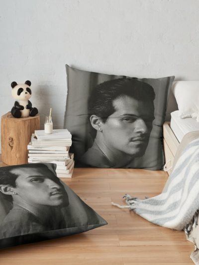 Omar Apollo Throw Pillow Official Omar Apollo Merch