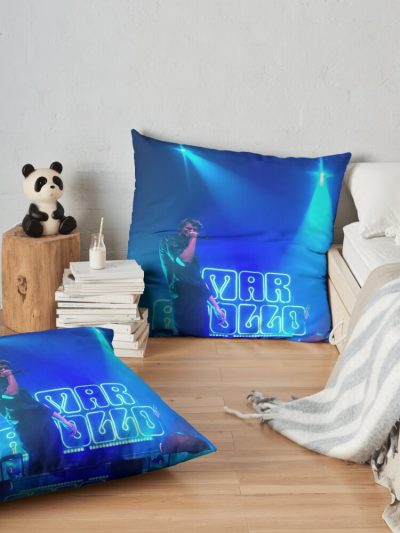 Omar Apollo Concert Poster Shirt Throw Pillow Official Omar Apollo Merch