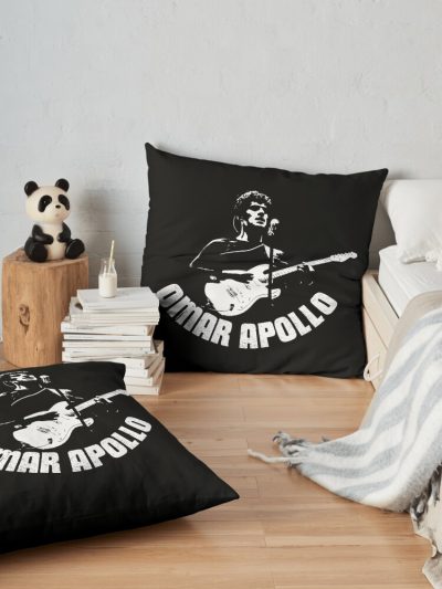 Omar Apollo Singer-Songwriter Designs Throw Pillow Official Omar Apollo Merch