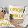 Omar Apollo Yellow Throw Pillow Official Omar Apollo Merch