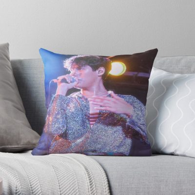 Omar Apollo Throw Pillow Official Omar Apollo Merch