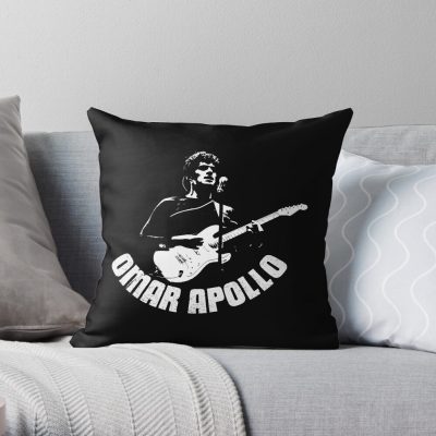 Omar Apollo Singer-Songwriter Designs Throw Pillow Official Omar Apollo Merch