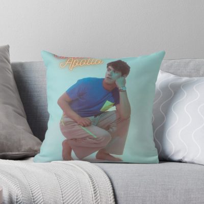 Omar Apollo Throw Pillow Official Omar Apollo Merch