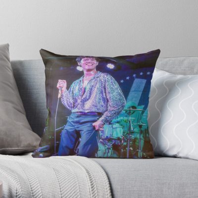 Omar Apollo Throw Pillow Official Omar Apollo Merch