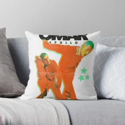 Omar Apollo Throw Pillow Official Omar Apollo Merch