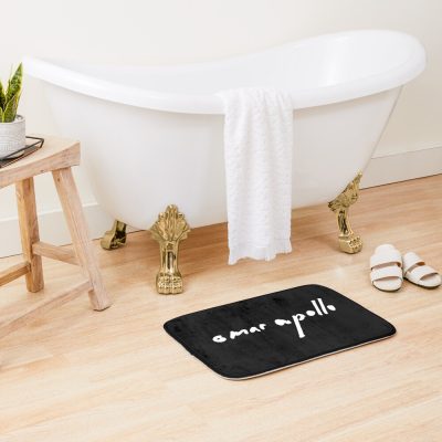 Omar Apollo Tour Merch Omar Apollo Logo Bath Mat Official Omar Apollo Merch