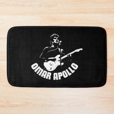 Omar Apollo Singer-Songwriter Designs Bath Mat Official Omar Apollo Merch