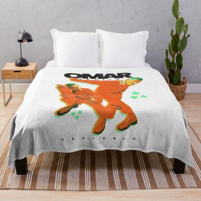 Omar Apollo Throw Blanket Official Omar Apollo Merch