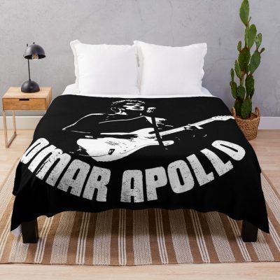 Omar Apollo Singer-Songwriter Designs Throw Blanket Official Omar Apollo Merch