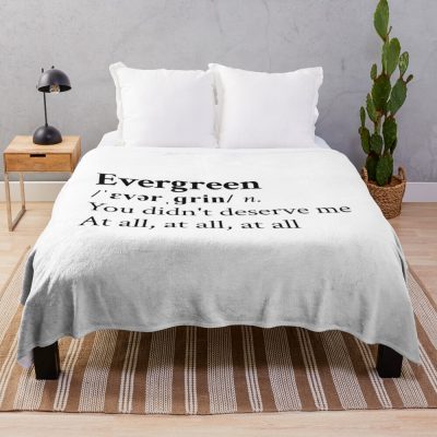 Omar Apollo Aesthetic Motivational Quote Lyrics Throw Blanket Official Omar Apollo Merch