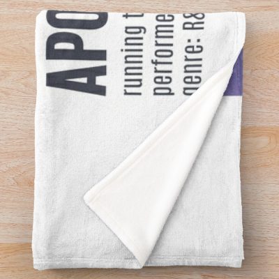 Omar Apollo Throw Blanket Official Omar Apollo Merch