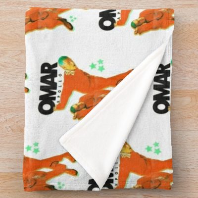 Omar Apollo Throw Blanket Official Omar Apollo Merch