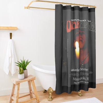 Omar Apollo Shower Curtain Official Omar Apollo Merch