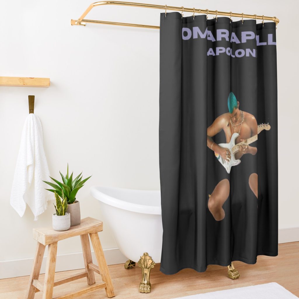 Apolonio Shower Curtain Official Omar Apollo Merch