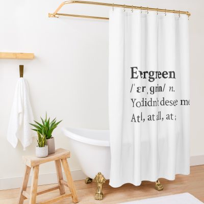 Omar Apollo Aesthetic Motivational Quote Lyrics Shower Curtain Official Omar Apollo Merch