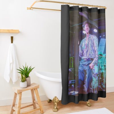 Omar Apollo Shower Curtain Official Omar Apollo Merch