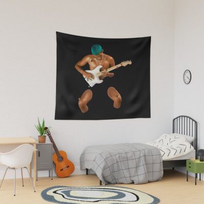 Omar Apollo Merch Essential Tapestry Official Omar Apollo Merch