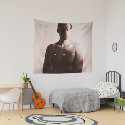 Ivory Omar Apollo Album Cover Tapestry Official Omar Apollo Merch